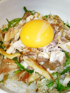 アジの干物丼-レシピのメイン写真