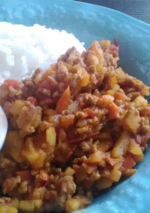 偶然の産物テケトー＊キーマカレー-レシピのメイン写真