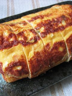 梅・しそ香る♪ふわふわ玉子焼き-レシピのメイン写真