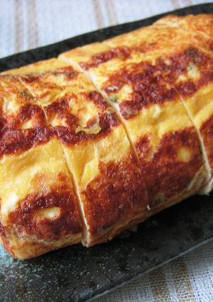 梅・しそ香る♪ふわふわ玉子焼き-レシピのメイン写真