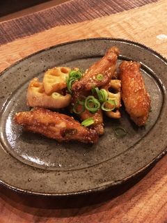 手羽とレンコンの甘辛炒め-レシピのメイン写真