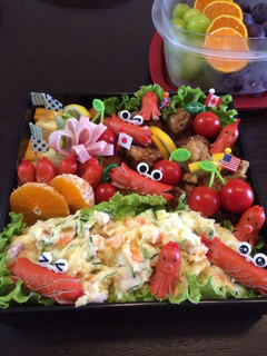 お弁当 2015年 幼稚園運動会-レシピのメイン写真
