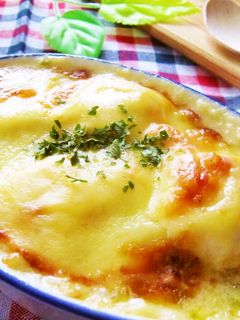 秘密とろろソースでコク旨♪豆腐グラタン♡-レシピのメイン写真