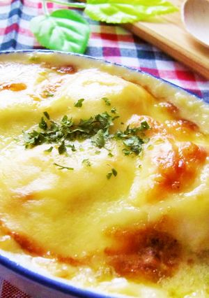 秘密とろろソースでコク旨♪豆腐グラタン♡-レシピのメイン写真