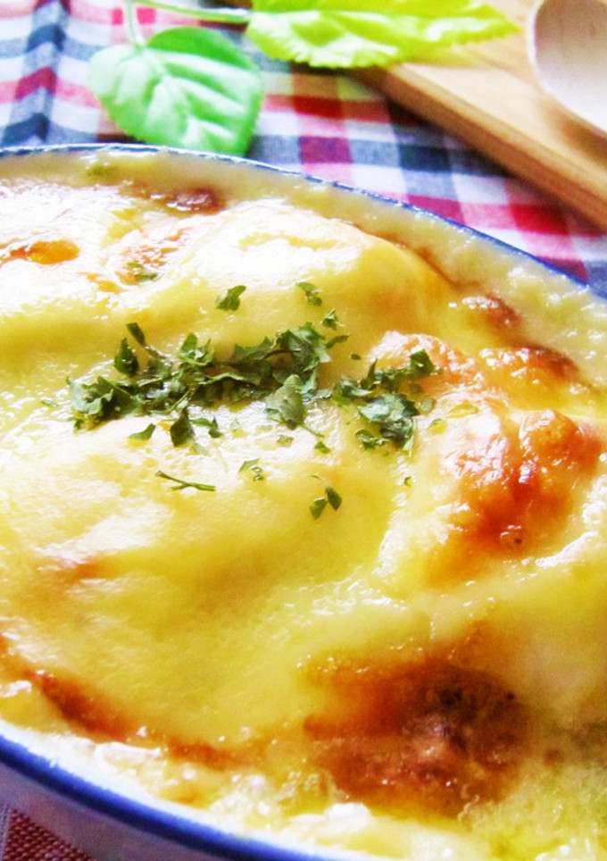 秘密とろろソースでコク旨♪豆腐グラタン♡-レシピのメイン写真