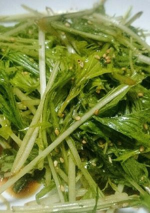 切って混ぜるだけ！❀水菜のサラダ❀-レシピのメイン写真