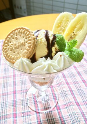美人レシピ・チョコバナナパフェ-レシピのメイン写真