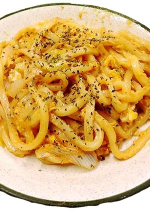 絶品！玉子とじ☆納豆うどん-レシピのメイン写真
