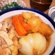 ゴロッと肉じゃが♡とんかつ用ロース肉で