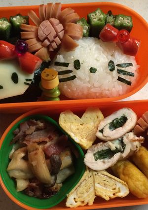 キティちゃん キャラ弁-レシピのメイン写真