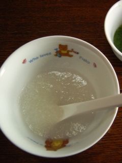 10倍がゆ@炊飯器(離乳食)-レシピのメイン写真
