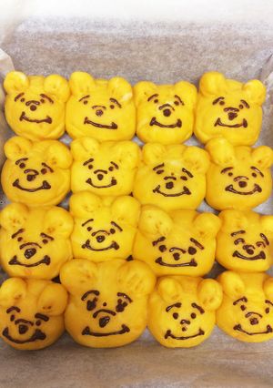 ハロウィンにかぼちゃのちぎりぱん！！-レシピのメイン写真