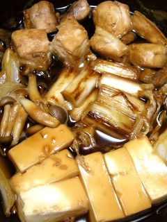 簡単! すき焼き風ねぎま鍋!-レシピのメイン写真