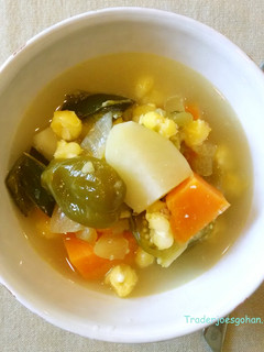 野菜たっぷりスープ ベジタリアンチリ -レシピのメイン写真