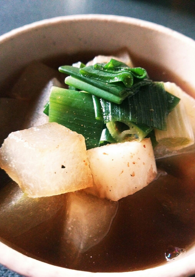 薬膳♪冬瓜と長芋とネギのスープ-レシピのメイン写真