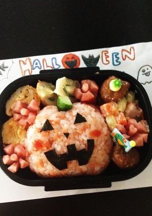 ハロウィン弁当✨-レシピのメイン写真