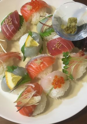 華やか♡簡単♡手まり寿司-レシピのメイン写真