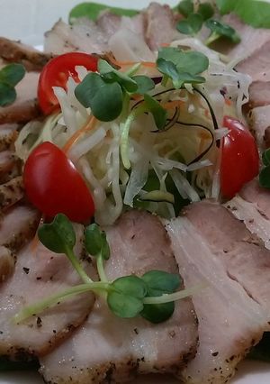 豚バラハム-レシピのメイン写真