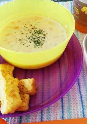 コーンクリーム缶 de 離乳食 後期～♡-レシピのメイン写真