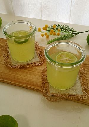 爽やか♪すだちゼリー♪-レシピのメイン写真