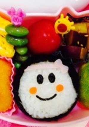 くり抜きオバケちゃん弁当…♩-レシピのメイン写真