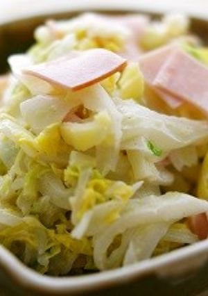 レンジを活用☆ 白菜のコールスロー-レシピのメイン写真