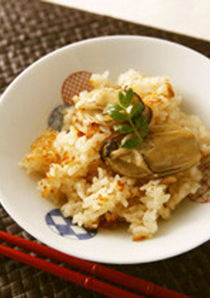 おこげが美味♪牡蠣（かき）ご飯-レシピのメイン写真