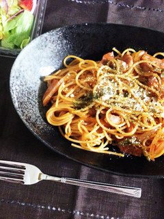 我が家のナポリタン-レシピのメイン写真