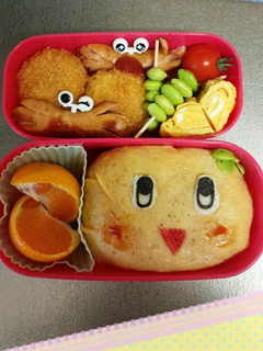 キャラ弁 ふなっしー☆-レシピのメイン写真