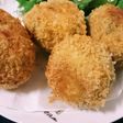 ★さつまいも+肉味噌のコロッケ★