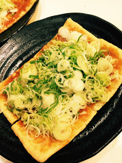 カリッジュワッ!安い早い簡単!油揚げ田楽-レシピのメイン写真