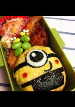 キャラ弁♡ミニオン♡-レシピのメイン写真