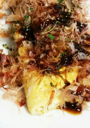 豆腐でヘルシーにお好み焼き✩風-レシピのメイン写真