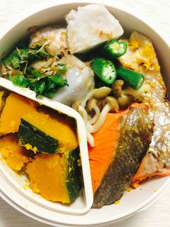 【30分ずぼら弁当】カボチャの煮物-レシピのメイン写真