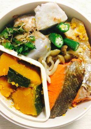 【30分ずぼら弁当】カボチャの煮物-レシピのメイン写真