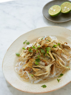 さんまと舞茸のダイエットパスタ-レシピのメイン写真