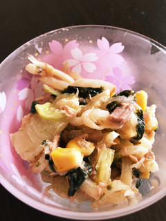 コレなら食べた!大根と白菜和風ツナサラダ-レシピのメイン写真