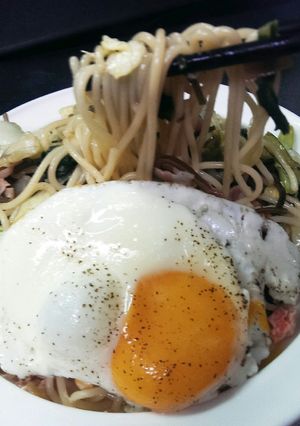 めんつゆと塩こんぶで和風パスタ-レシピのメイン写真