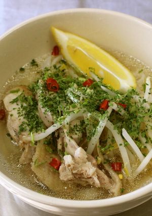 米麺でベトナム　フォー風-レシピのメイン写真