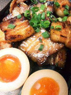 豚バラブロックチャーシューと味付き玉子-レシピのメイン写真