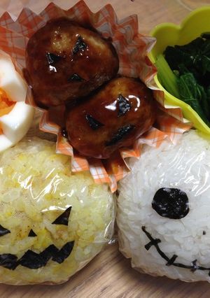 ハロウィンその3＠簡単キャラ弁-レシピのメイン写真