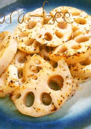 5分で簡単♡塩バターでレンコンステーキ-レシピのメイン写真