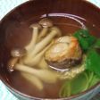 焼カマスの吸い物
