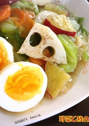 秋香る野菜と鮭八宝菜-レシピのメイン写真