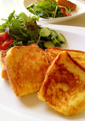 ハーブ塩で簡単★食パンクロックムッシュ-レシピのメイン写真