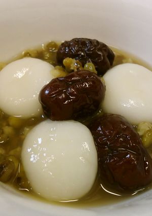 漢方医お勧め薬膳！緑豆となつめのぜんざい-レシピのメイン写真