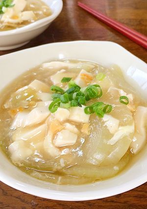 お豆腐と卵のとろとろあん❁-レシピのメイン写真
