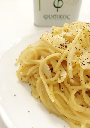 簡単。オリーブオイルでクリームパスタ-レシピのメイン写真