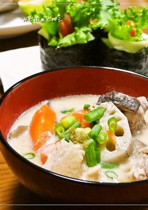 酒粕豆乳の豚汁✿マイルド仕立て-レシピのメイン写真