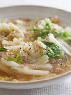 白菜と春雨、挽肉のとろとろ煮込み-レシピのメイン写真
